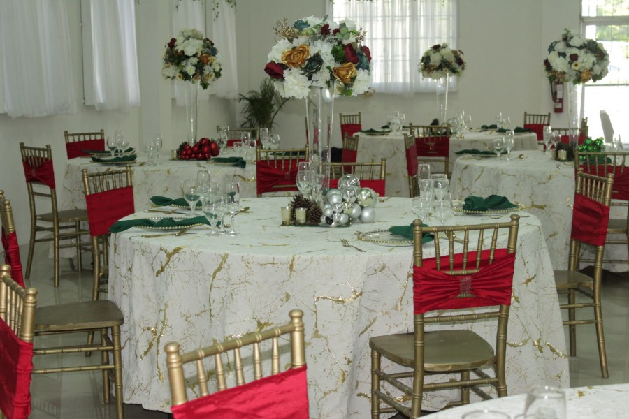 Grand Hall banquet layout